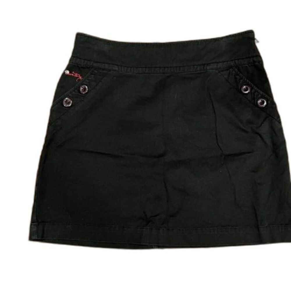 Aventura Women's‎ Organic Skirt Black Pockets Size 6